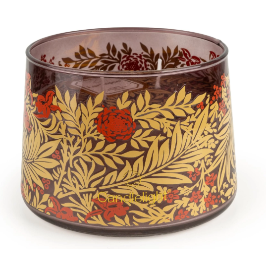 Tapered Glass Candle - Larkspur-Homeware-Candlelight-Thursford Enterprises Ltd.