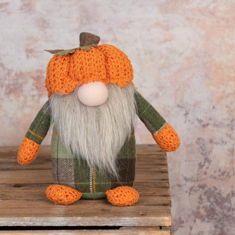 Autumn Pumpkin Gonk-Homeware-Floralsilk-Thursford Enterprises Ltd.