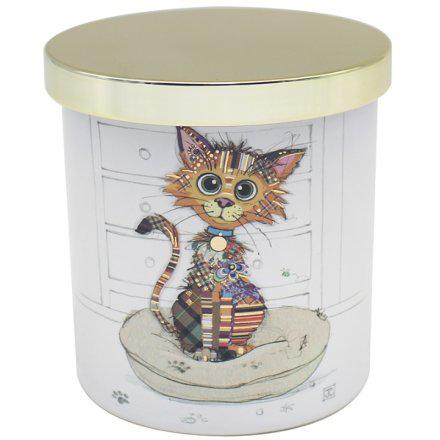 Candle - Kimba Kitten-Gifts-Lesser & Pavey-Thursford Enterprises Ltd.