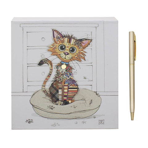 Bug Art Kimba Kitten Memo Pad-Gifts-Lesser & Pavey-Thursford Enterprises Ltd.