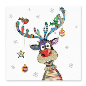 Coaster - Festive Rudolph-Homeware-Lesser & Pavey-Thursford Enterprises Ltd.