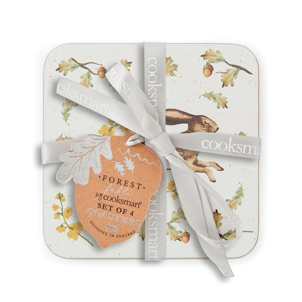 Forest Fable Coasters Set 4-Homeware-City Look-Thursford Enterprises Ltd.