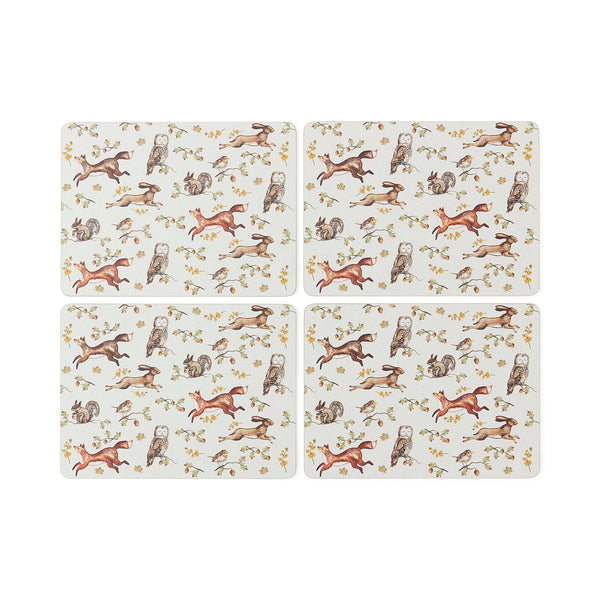 Forest Fable Placemats Set 4-Homeware-City Look-Thursford Enterprises Ltd.