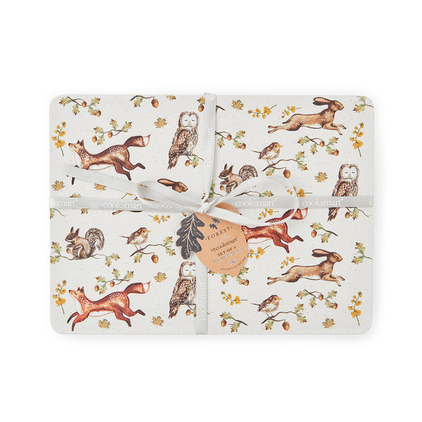 Forest Fable Placemats Set 4-Homeware-City Look-Thursford Enterprises Ltd.