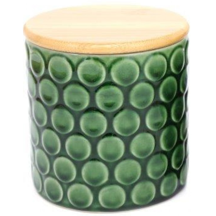 Green Glazed Storage Jars-Homeware-Sifcon International-Spot-Thursford Enterprises Ltd.