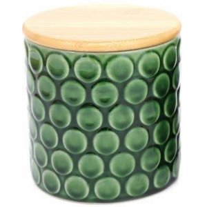 Green Glazed Storage Jars-Homeware-Sifcon International-Spot-Thursford Enterprises Ltd.