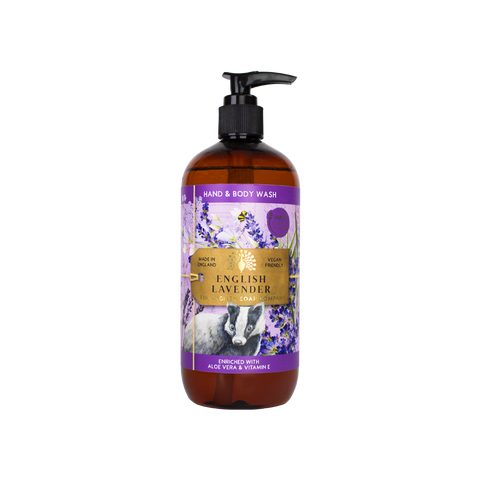 Anniversary Hand & Body Wash - English Lavender-Scented Products-The English Soap Co.-Thursford Enterprises Ltd.