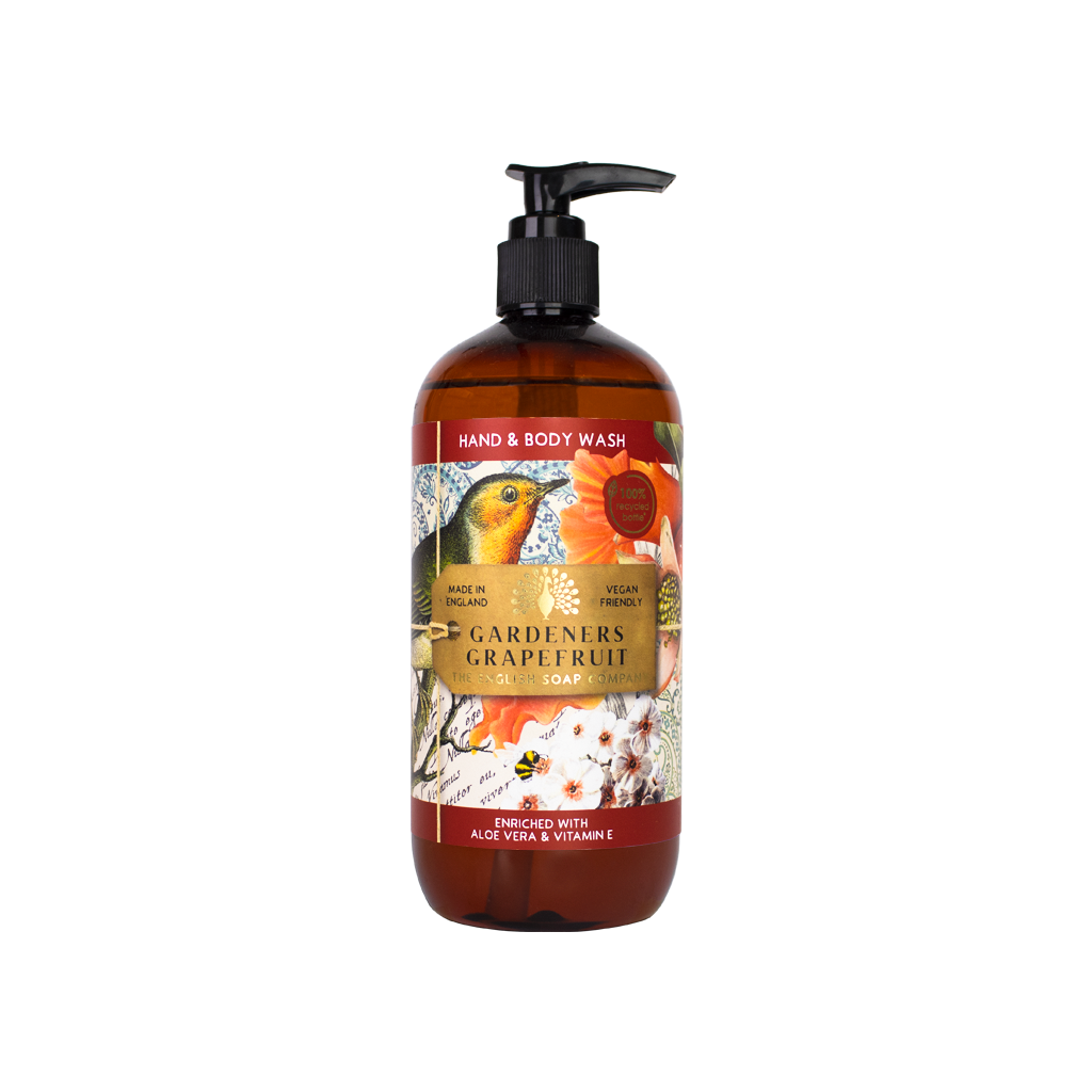 Anniversary Hand & Body Wash - Gardeners Grapefruit-Scented Products-The English Soap Co.-Thursford Enterprises Ltd.