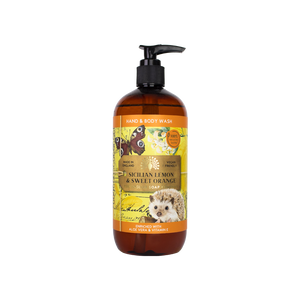 Anniversary Hand & Body Wash - Sicilian Lemon & Sweet Orange-Scented Products-The English Soap Co.-Thursford Enterprises Ltd.