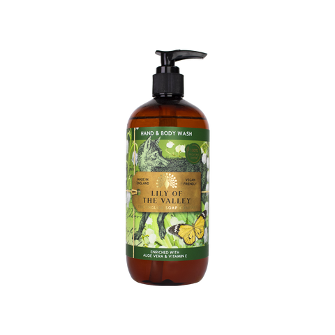 Anniversary Hand & Body Wash - Lily of The Valley-Scented Products-The English Soap Co.-Thursford Enterprises Ltd.