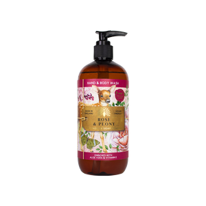 Anniversary Hand & Body Wash - Rose & Peony-Scented Products-The English Soap Co.-Thursford Enterprises Ltd.