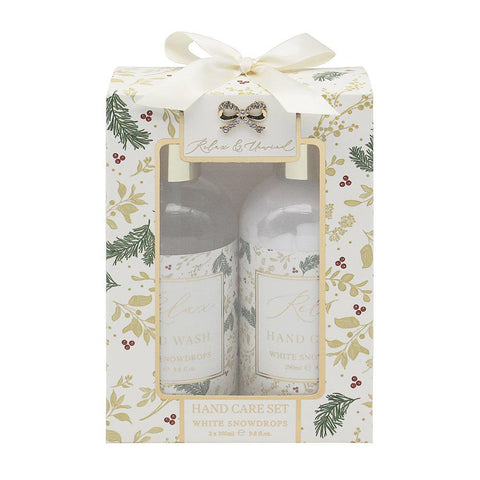 White Snowdrops Hand Care Set-Gifts-Lesser & Pavey-Thursford Enterprises Ltd.