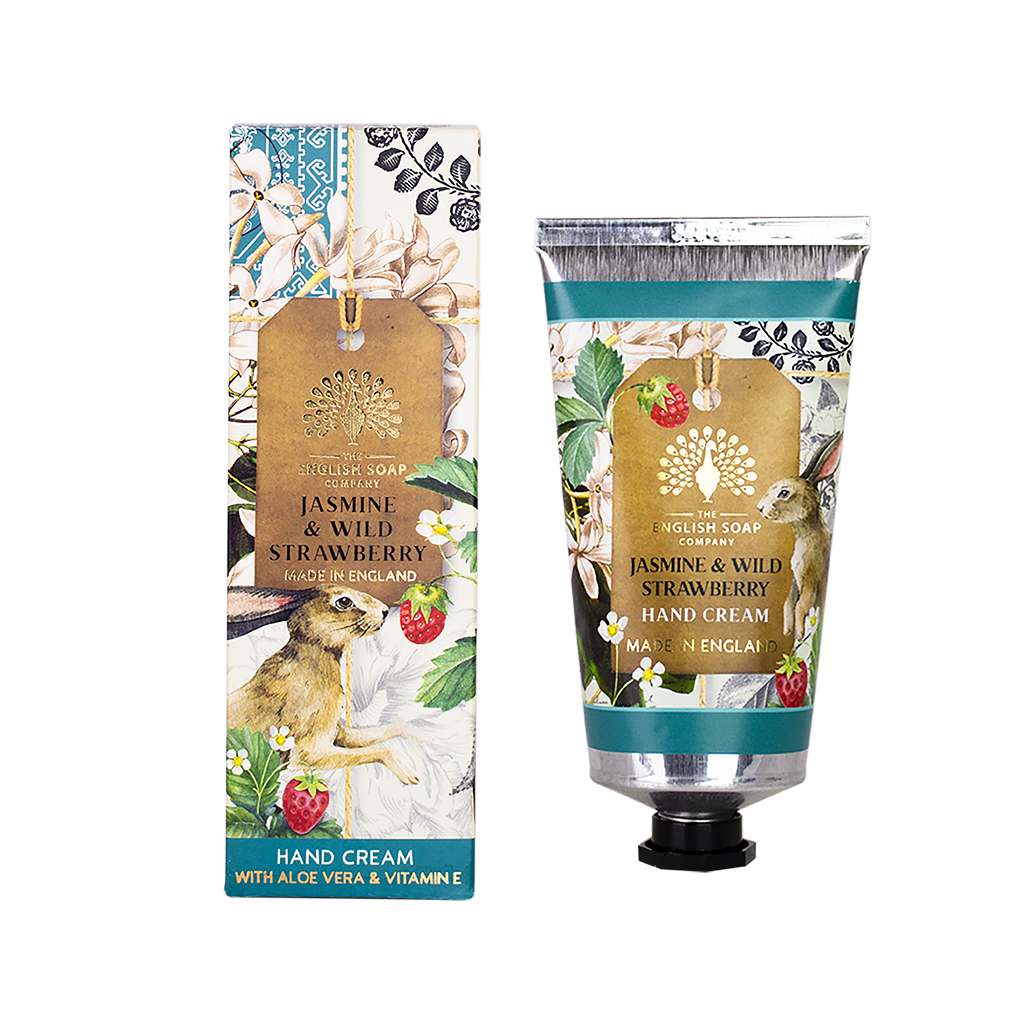 Anniversary Hand Cream - Jasmine & Wild Strawberry-Scented Products-The English Soap Co.-Thursford Enterprises Ltd.