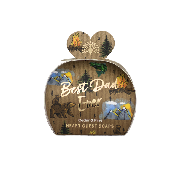 Occasions Guest Soap - Best Dad Ever-Scented Products-The English Soap Co.-Thursford Enterprises Ltd.