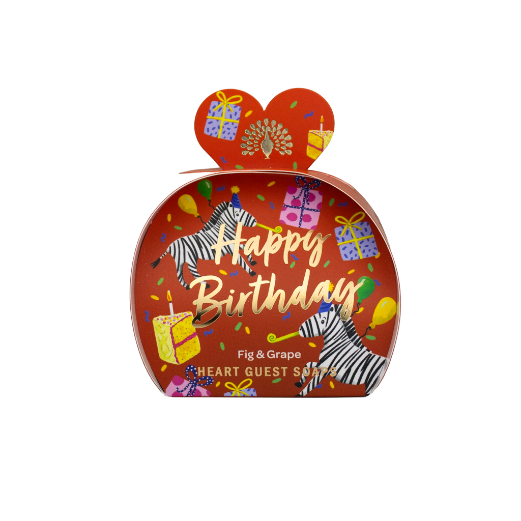 Occasions Guest Soap - Happy Birthday-Scented Products-The English Soap Co.-Thursford Enterprises Ltd.