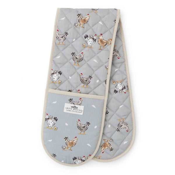Hen House Lane Double Oven Glove-Homeware-City Look-Thursford Enterprises Ltd.