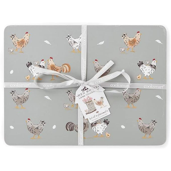 Hen House Lane Placemats set 4-Homeware-City Look-Thursford Enterprises Ltd.