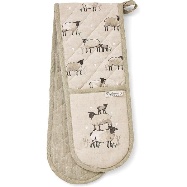 Highland Sheep Double Oven Glove-Homeware-City Look-Thursford Enterprises Ltd.