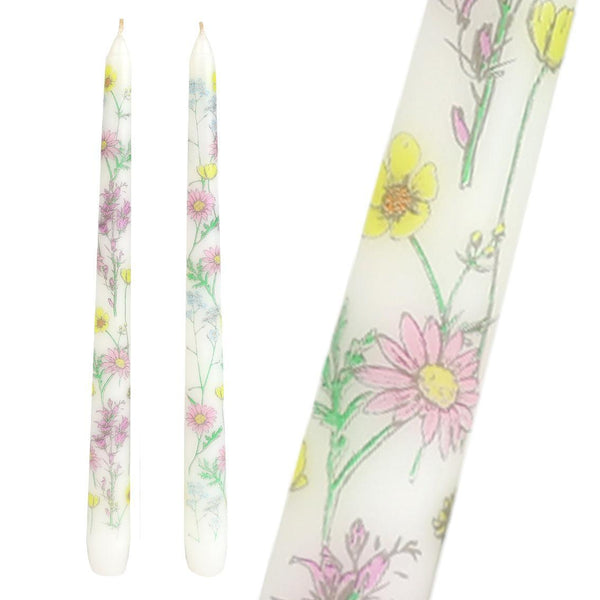 Candles Meadow Taper Dinner - 2PK-Homeware-Talking Tables-Thursford Enterprises Ltd.