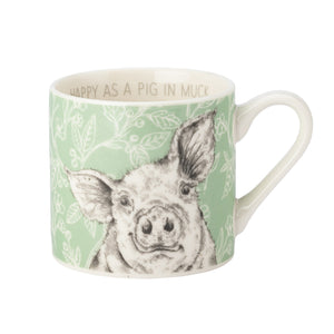 Mug Fieldview Farm Pig-Homeware-David Mason Designs-Thursford Enterprises Ltd.