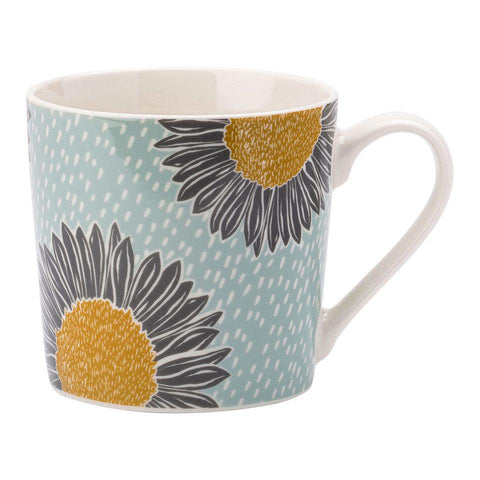 Mug Artisan Floral Grey (Copy)-Homeware-David Mason Designs-Thursford Enterprises Ltd.