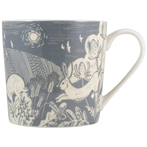 Mug Artisan Grey Hare-Homeware-David Mason Designs-Thursford Enterprises Ltd.