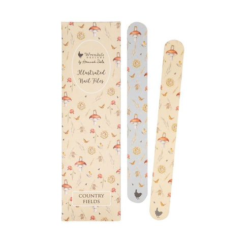 Wrendale Nail File Set - Country Fields-Beauty products-Wrendale-Thursford Enterprises Ltd.