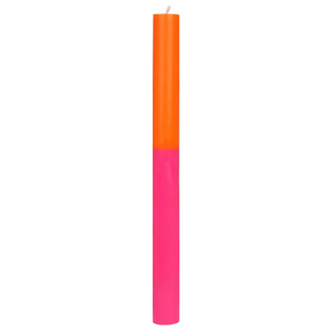 Orange & Pink Candle-Homeware-Talking Tables-Thursford Enterprises Ltd.
