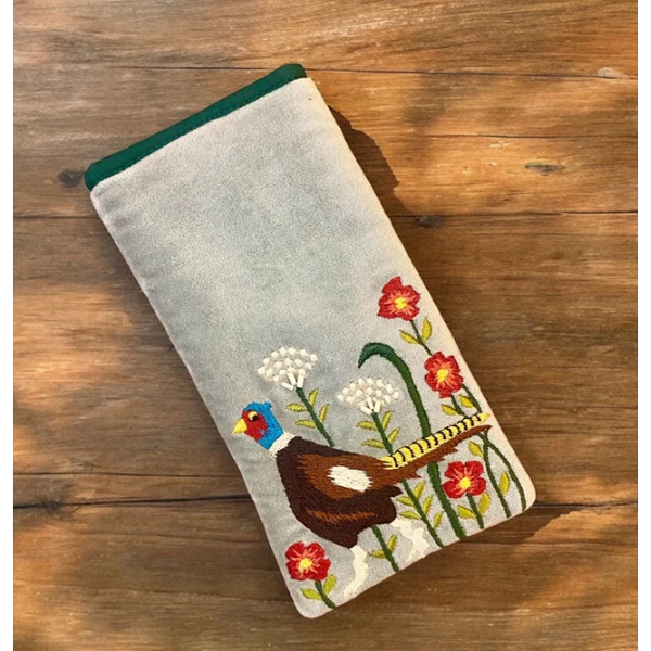 Pheasant Glasses Pouch-Gifts-At Home In The Country-Thursford Enterprises Ltd.
