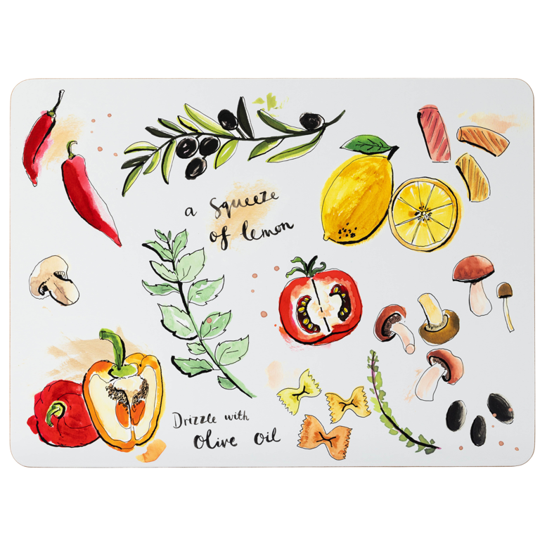 Placemats - Mediterranean pk 4-Homeware-David Mason Designs-Thursford Enterprises Ltd.