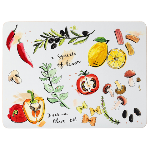 Placemats - Mediterranean pk 4-Homeware-David Mason Designs-Thursford Enterprises Ltd.