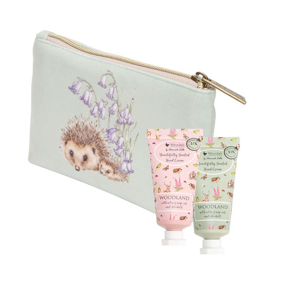 Wrendale Mini Hand Cream Gift Pouch - Woodland Green-Gifts-Wrendale-Thursford Enterprises Ltd.