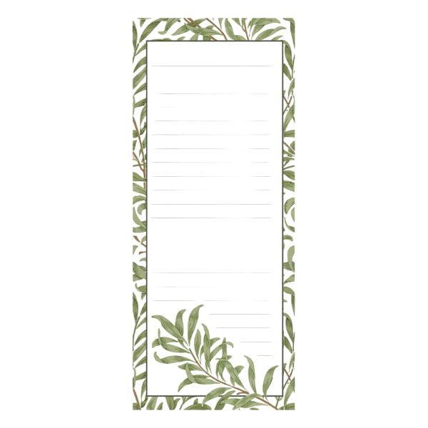 Shopping List - William Morris Willow & Rose C-Stationery-The Gifted Stationery-Thursford Enterprises Ltd.