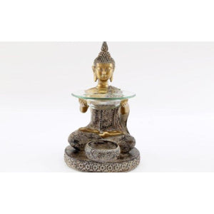 Buddha Oil Burner-Ornament-Sifcon International-Thursford Enterprises Ltd.