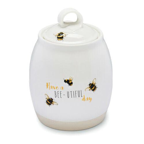 Bumble Bee Tea Canister-Homeware-City Look-Thursford Enterprises Ltd.