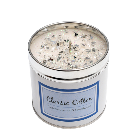 Seriously Scented Candle in a Tin - Classic Cotton-Scented Products-Best Kept Secrets-Thursford Enterprises Ltd.