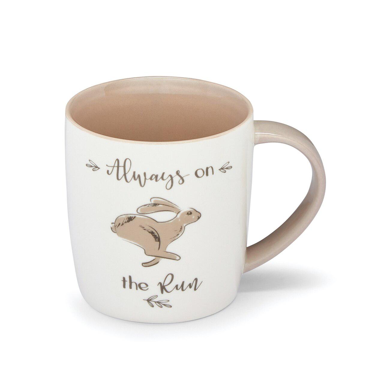 China Mug - Always on the Run-Homeware-City Look-Thursford Enterprises Ltd.