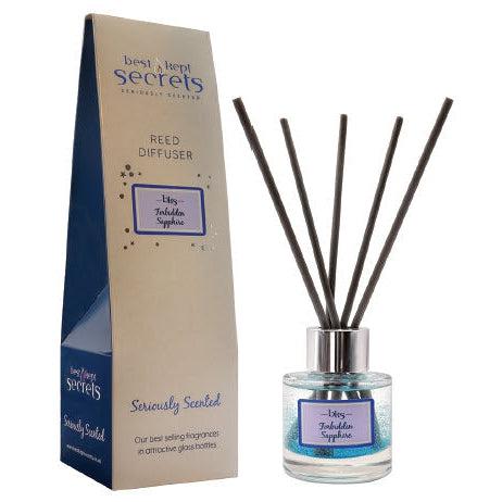 Sparkly Reed Diffuser-Scented Products-Best Kept Secrets-Forbidden Sapphire-Thursford Enterprises Ltd.
