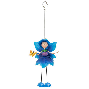 Fairy Tinkle Toes - Phoebe Forget-me-not-Garden Ornaments-Fountasia-Thursford Enterprises Ltd.
