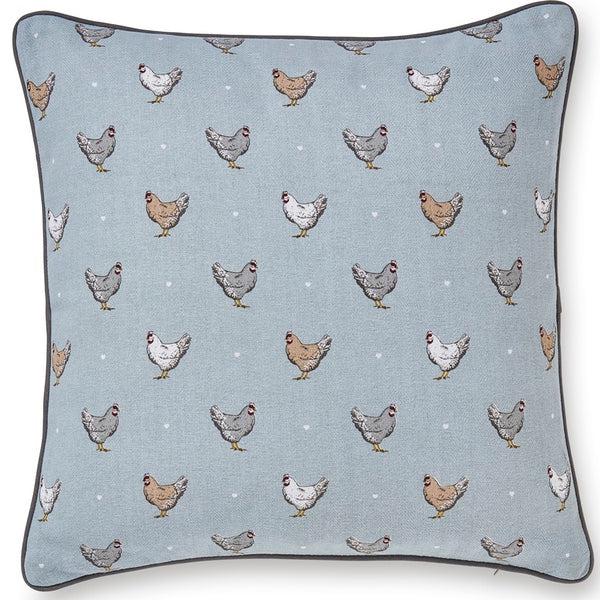 Farmers Kitchen Cushion-Homeware-City Look-Blue-Thursford Enterprises Ltd.