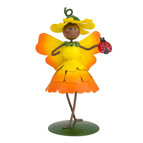Floral Fairy mini Marigold Melody-Garden Ornaments-Fountasia-Thursford Enterprises Ltd.