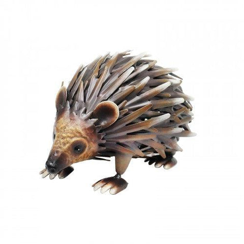 Woodland Metal Hedgehog-Garden Ornaments-Perry Ltd.-Thursford Enterprises Ltd.
