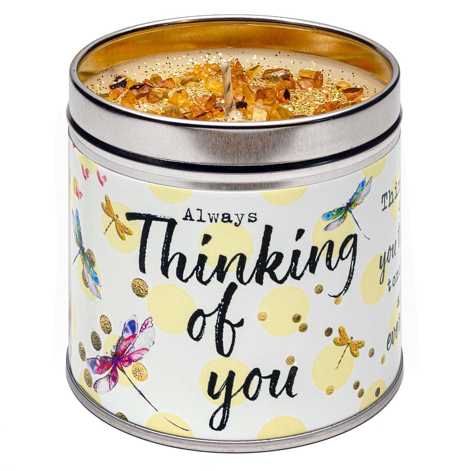 Just Because - Occasion Candle in a Tin-Scented Products-Best Kept Secrets-Thinking of You-Thursford Enterprises Ltd.