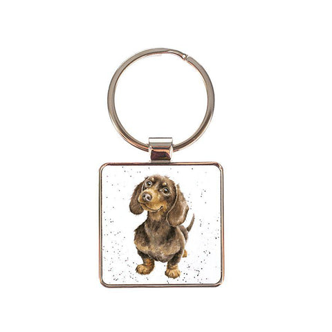 Key Ring Wrendale 'Little One' Dachshund Dog-Accessory-Wrendale-Thursford Enterprises Ltd.