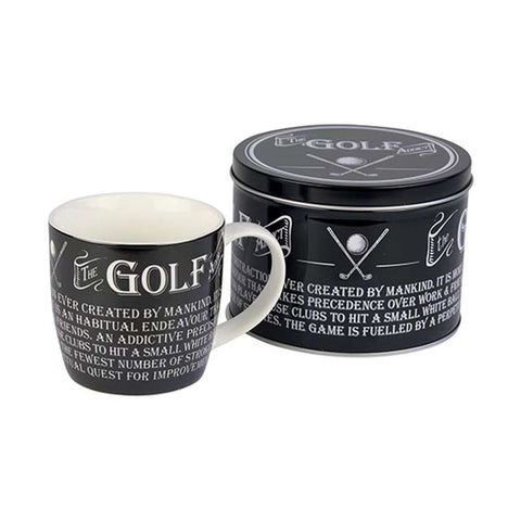 Mug in a Tin - 'The Golf Addict'-For Him-Sarome Uk-Thursford Enterprises Ltd.