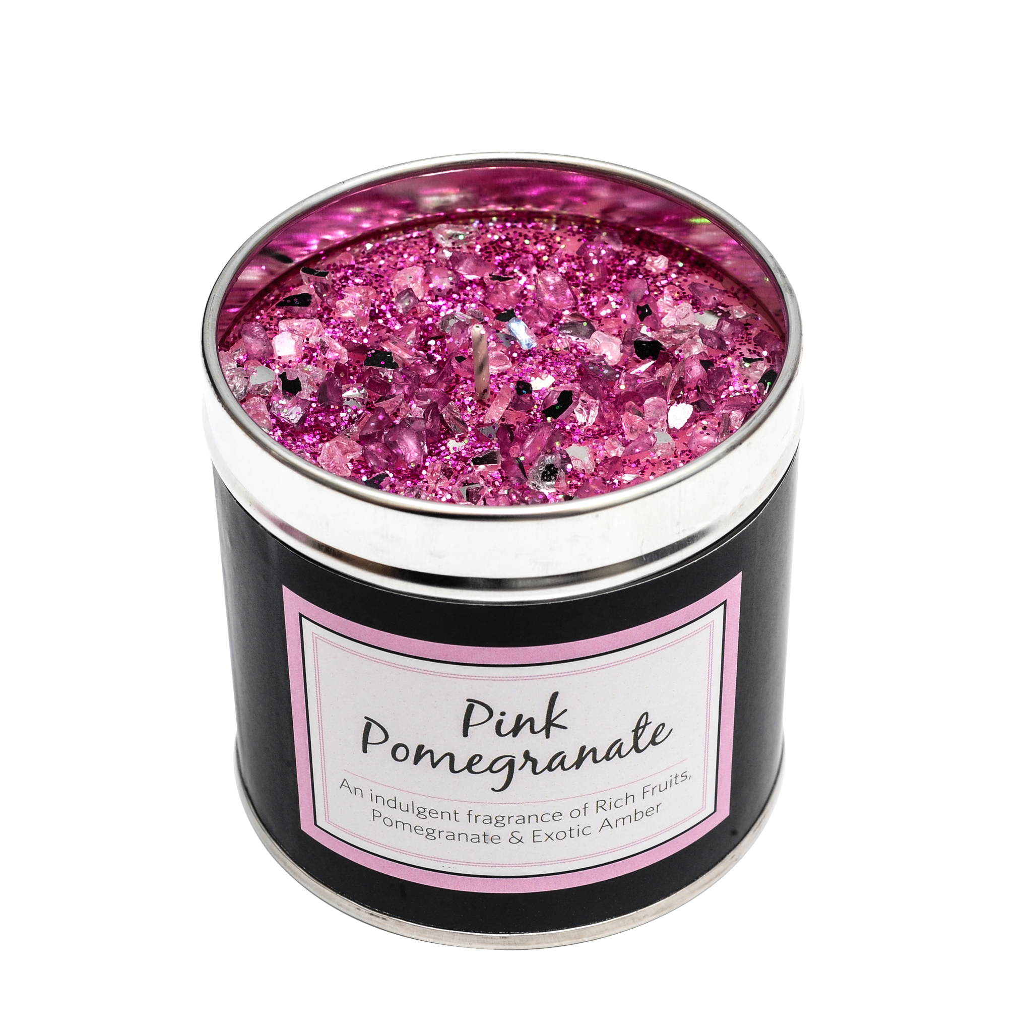 Seriously Scented Candle in a Tin - Pink Pomegranate (NEW)-Scented Products-Best Kept Secrets-Thursford Enterprises Ltd.