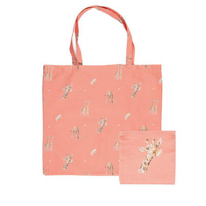 Shopping Bag - Foldable 'Flowers'-Shopping Bag-Wrendale-Thursford Enterprises Ltd.