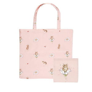 Shopping Bag - Foldable 'Oops a Daisy'-Shopping Bag-Wrendale-Thursford Enterprises Ltd.