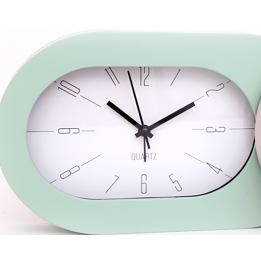 Oval Alarm Clock-Homeware-Sifcon International-Green-Thursford Enterprises Ltd.