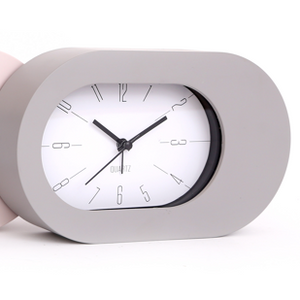 Oval Alarm Clock-Homeware-Sifcon International-Grey-Thursford Enterprises Ltd.